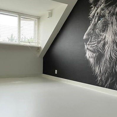 Gietvloer - beton cire - leeuw