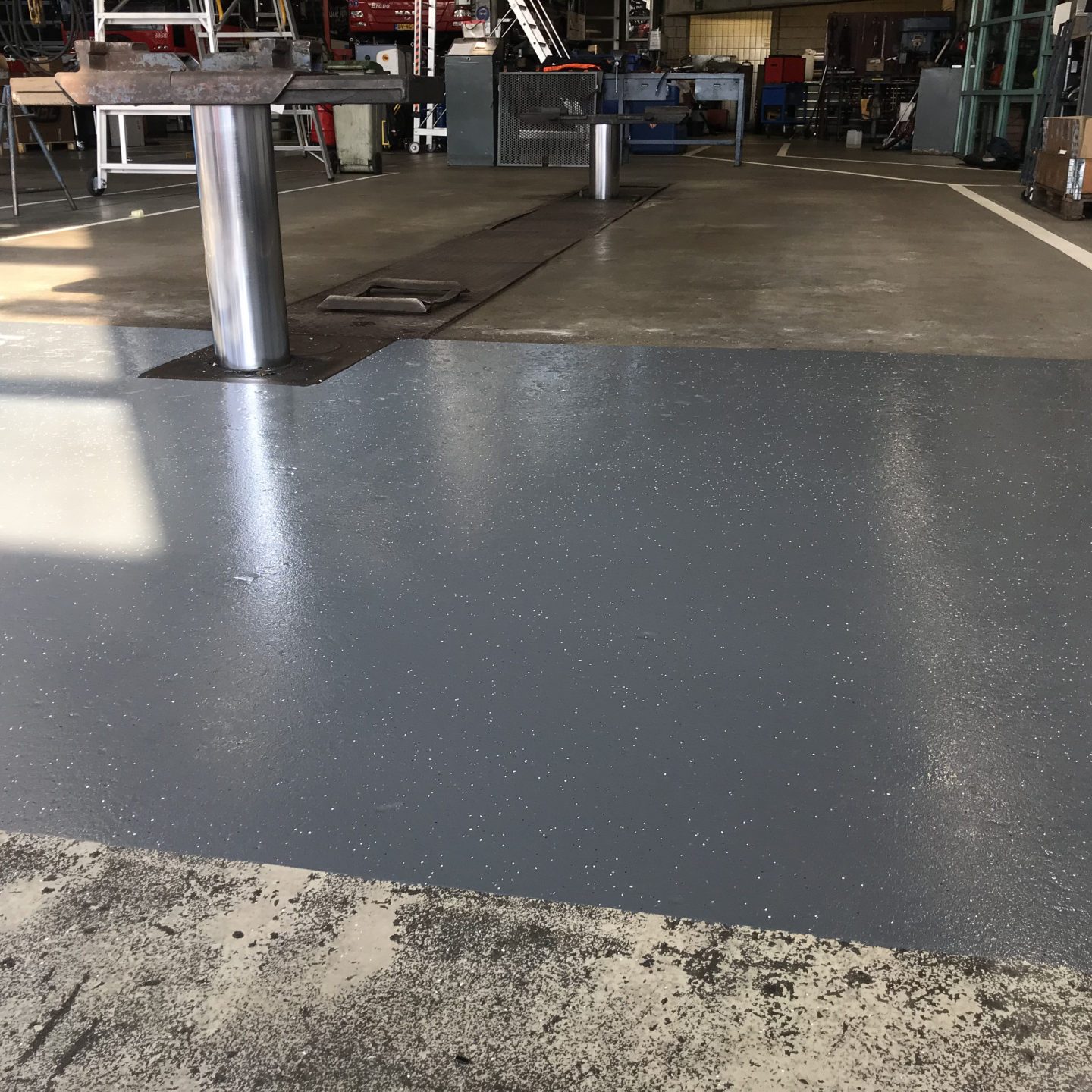 Epoxyvloer-autogarage